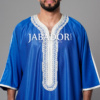 gandoura bleu blanc