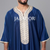 gandoura bleu / beige