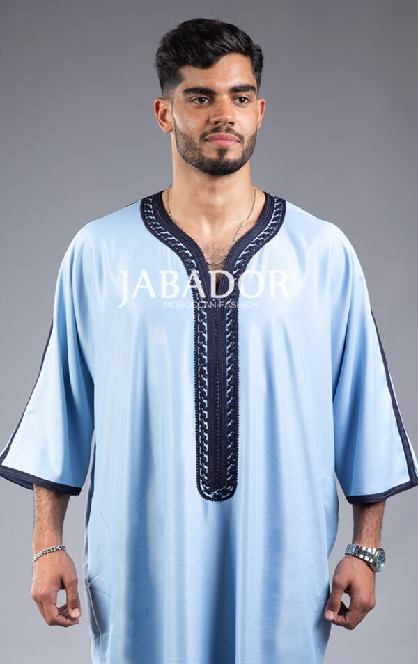 gandoura-bleu-ciel-homme