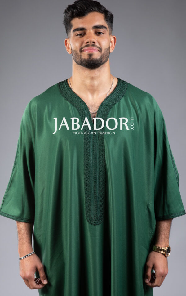 gandoura-verte-lin