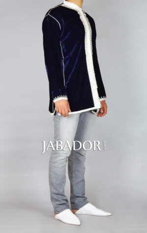 blue-maroccan-velvet vest