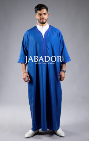 gandoura-marocco-blue-king