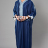 Blue Moroccan Thobe