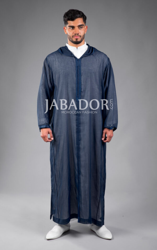 dark blue djellaba